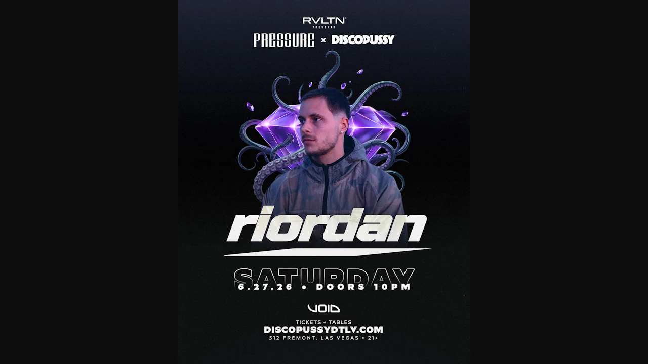 Discopussy x Pressure w/ Riordan