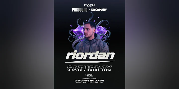 Discopussy x Pressure w/ Riordan