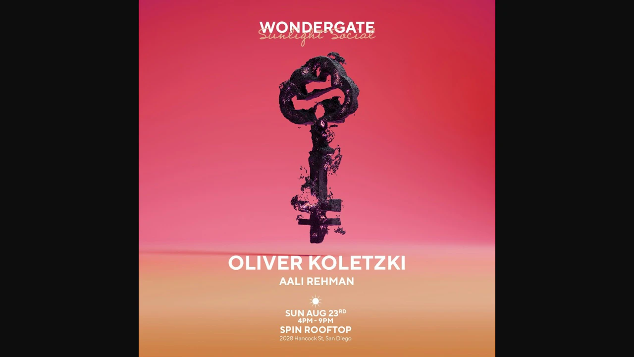 Sunlight Social W/ Oliver Koletzki
