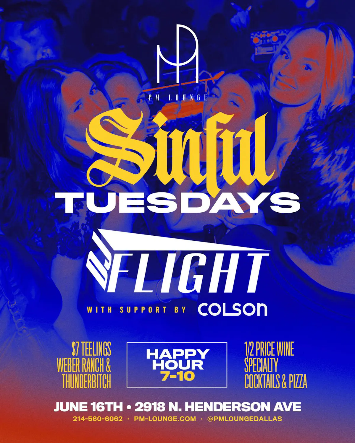 Sinful Tuesdays at PM Lounge