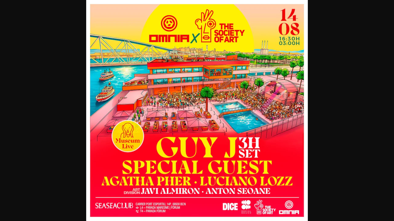 OMNIA & TSOA: Guy J + Special Guest (Open Air)