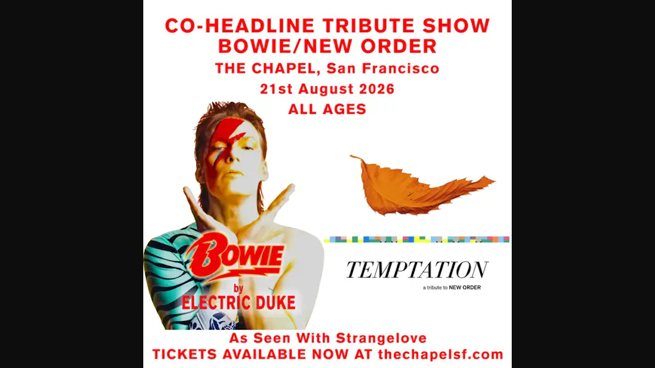 Electric Duke, Temptation - Tribute to New Order