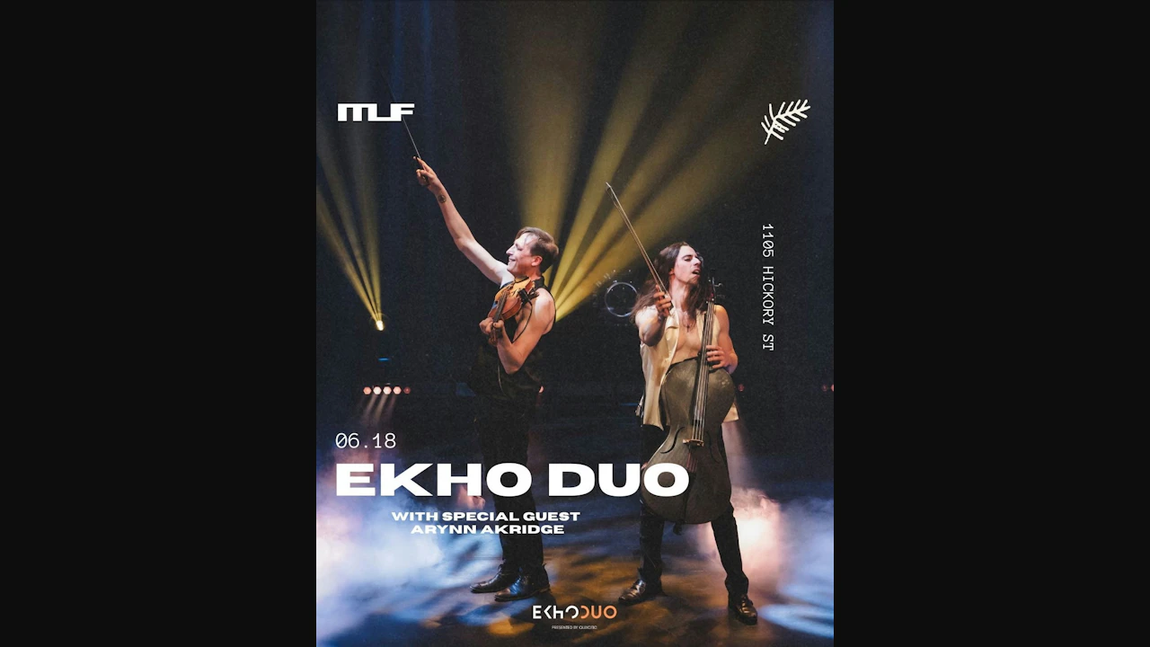 Ekho Duo Live at In The Lowest Ferns with special guest Arynn Akridge