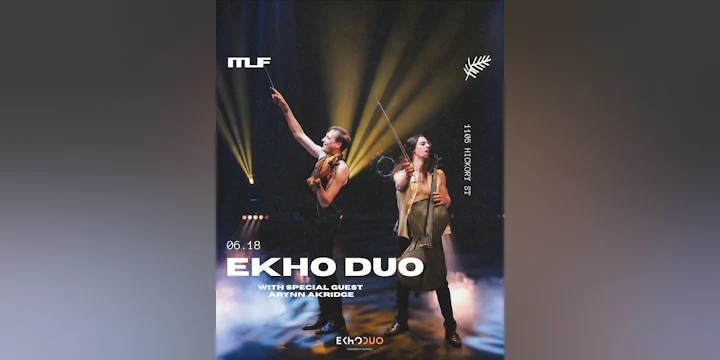 Ekho Duo Live at In The Lowest Ferns with special guest Arynn Akridge