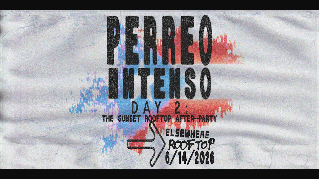 Perreo Intenso Day 2: the sunset rooftop after-party