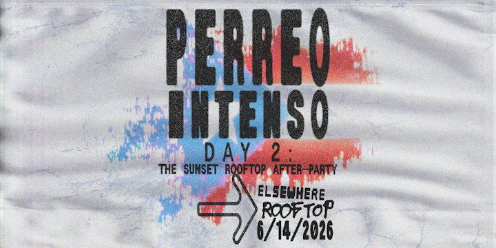Perreo Intenso Day 2: the sunset rooftop after-party