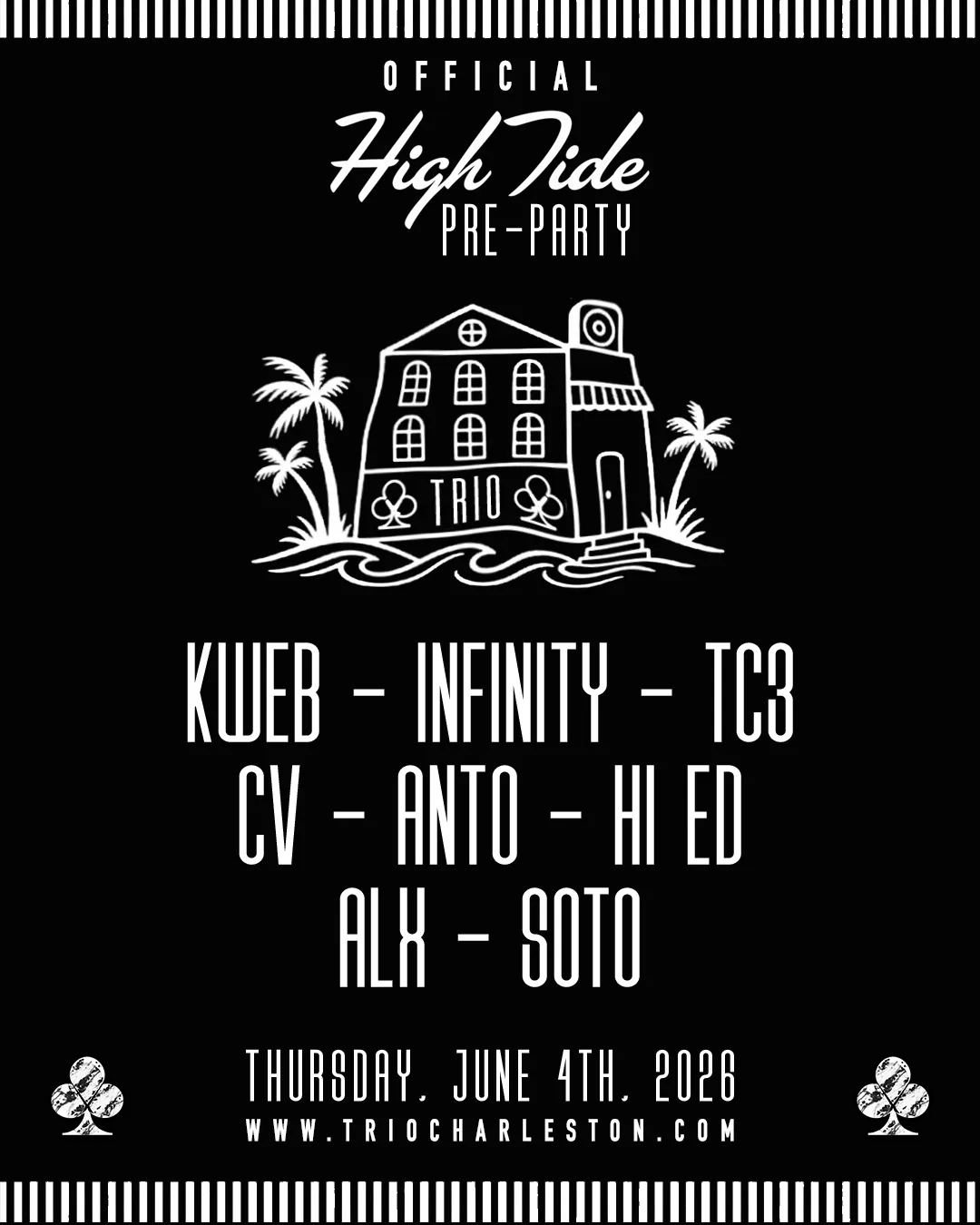 High Tide Official Pre-party