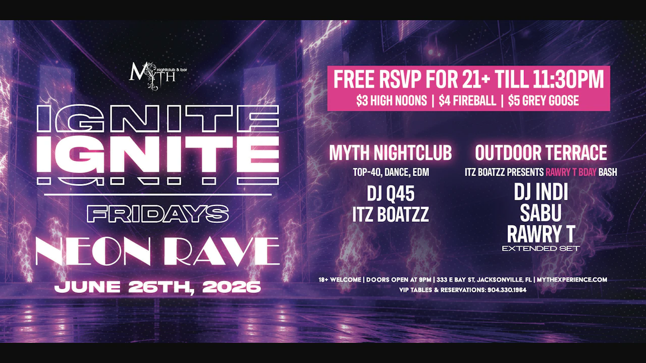 Nightclub Presents: Ignite Fridays - Neon Rave