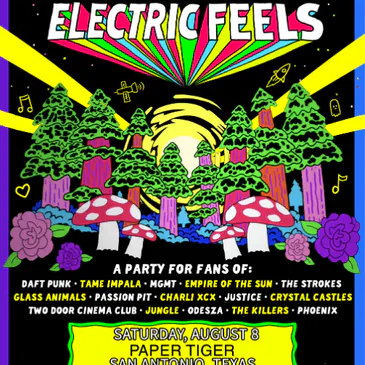 Electric Feels: Indie Rock + Electronic Dance Party