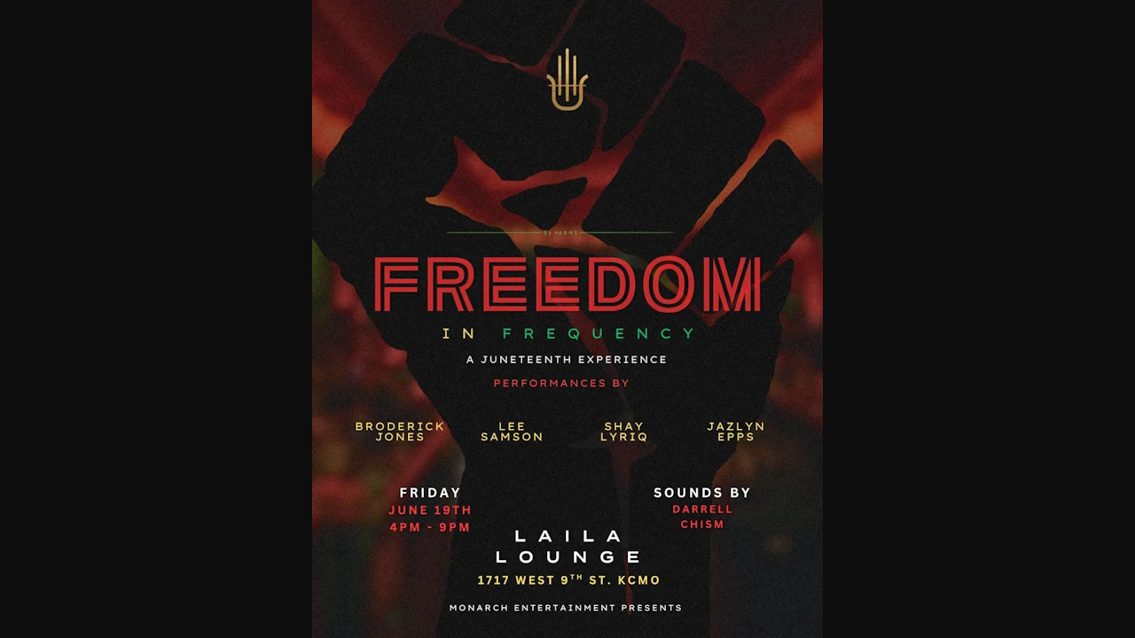 Freedom in Frequency (At Trifecta - Laila's Patio) - A Juneteenth live music experience