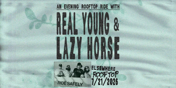 An Evening Rooftop Ride with Real Young & Lazy Horse