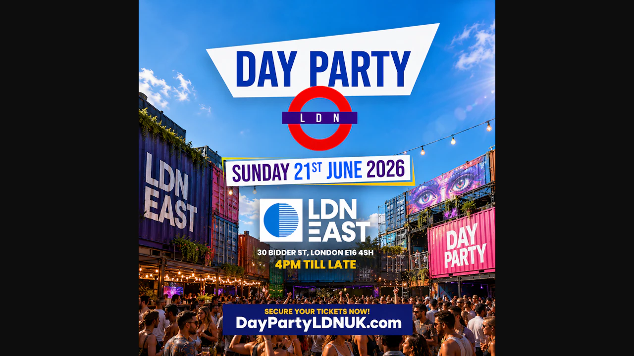 DAY PARTY LDN - Summer Outdoor Day Party Experience (1000+ Ravers)