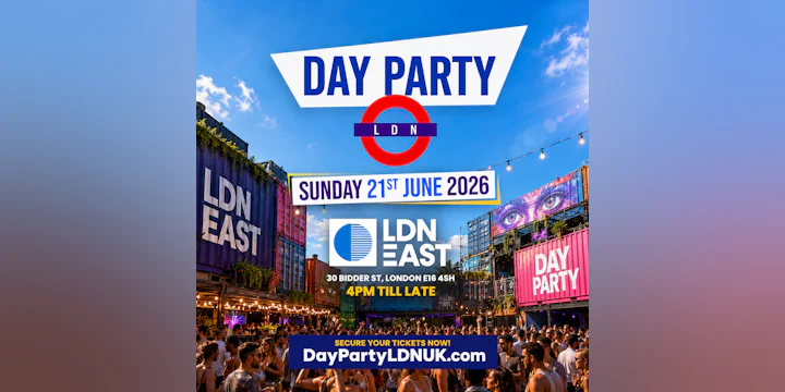 DAY PARTY LDN - Summer Outdoor Day Party Experience (1000+ Ravers)