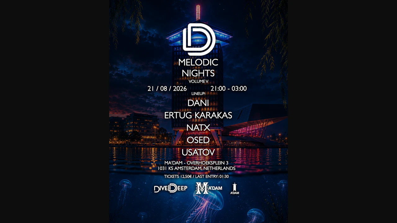 Madam by Night invites: Dive Deep Melodic Nights Vol. V