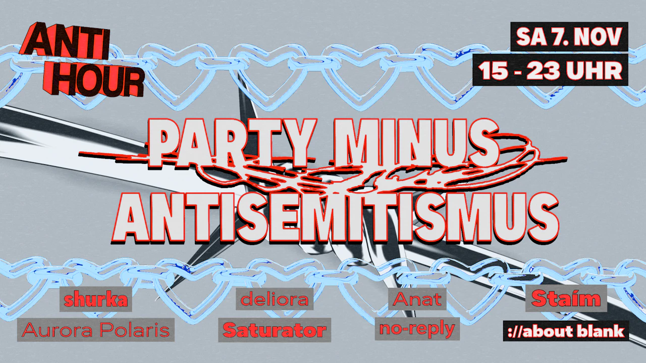 ANTIHOUR - Party minus Antisemitismus