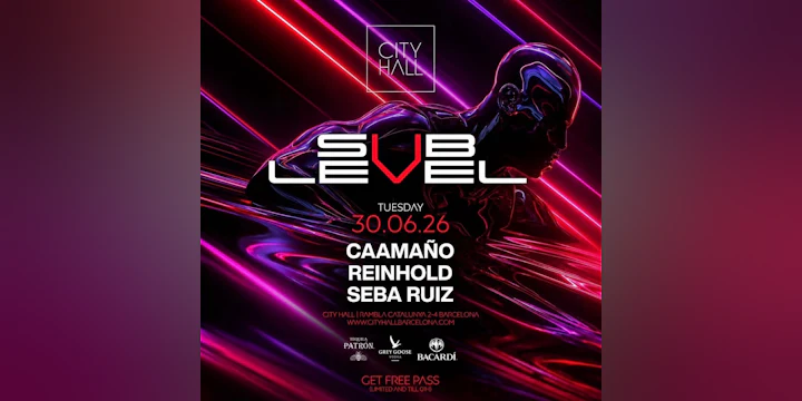 City Hall pres. SUBLEVEL - Tuesday I Guest List