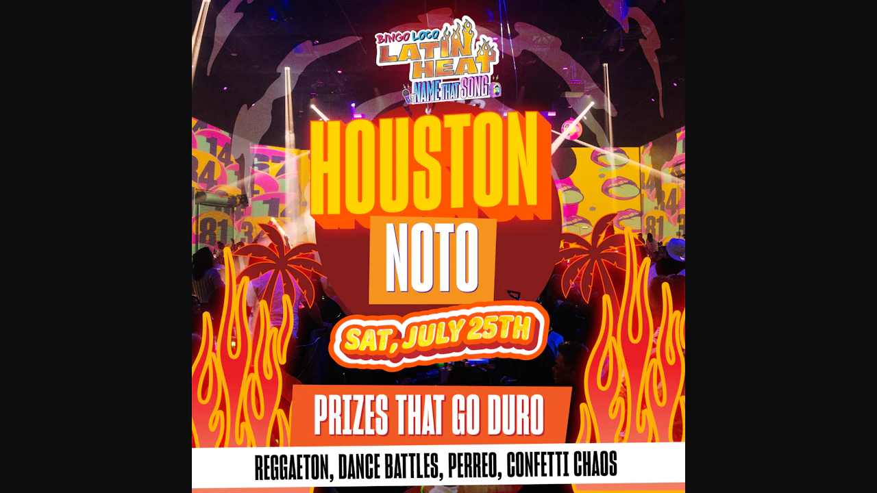 Bingo Loco: Name That Song: Latin Heat
