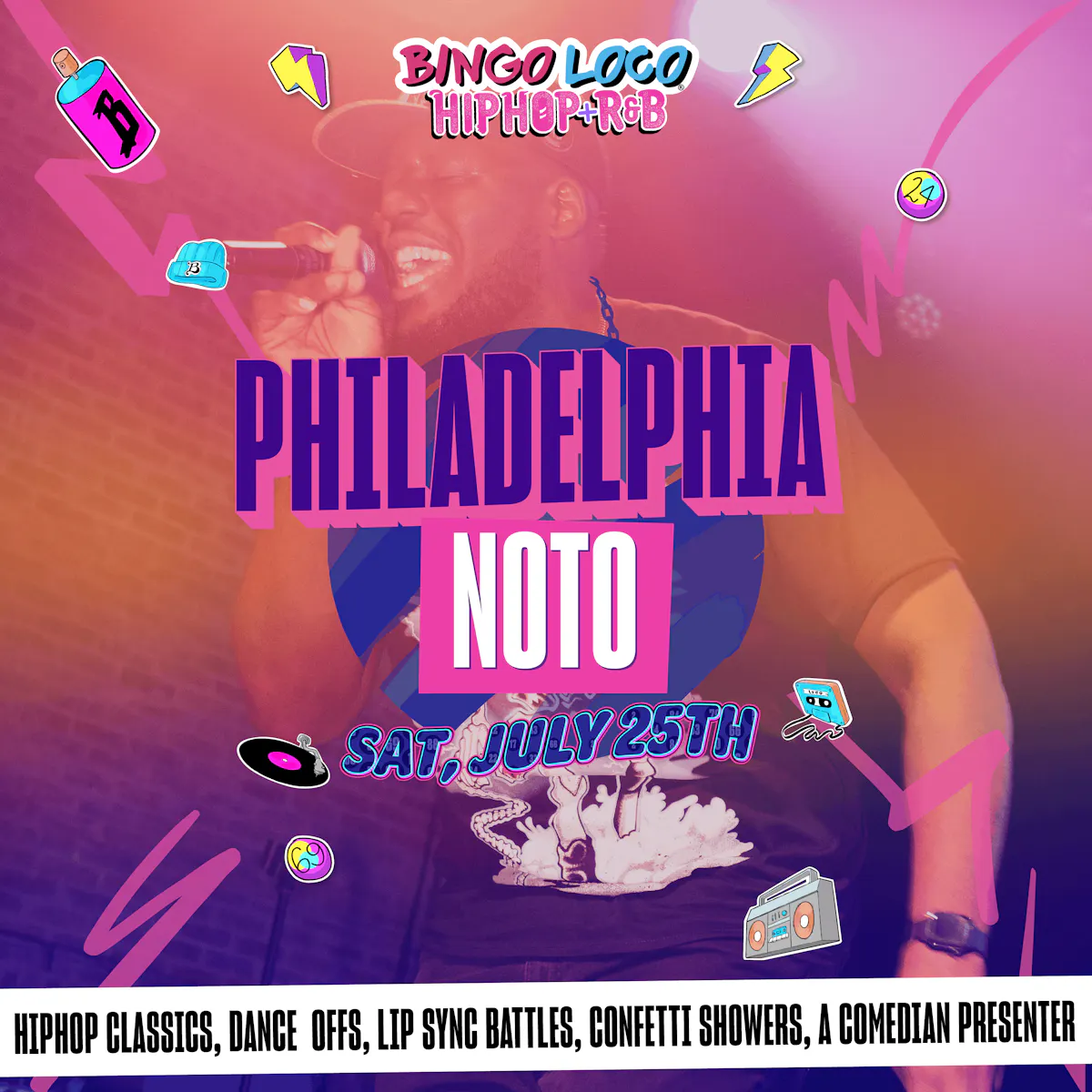 Bingo Loco: Hip Hop + R&B