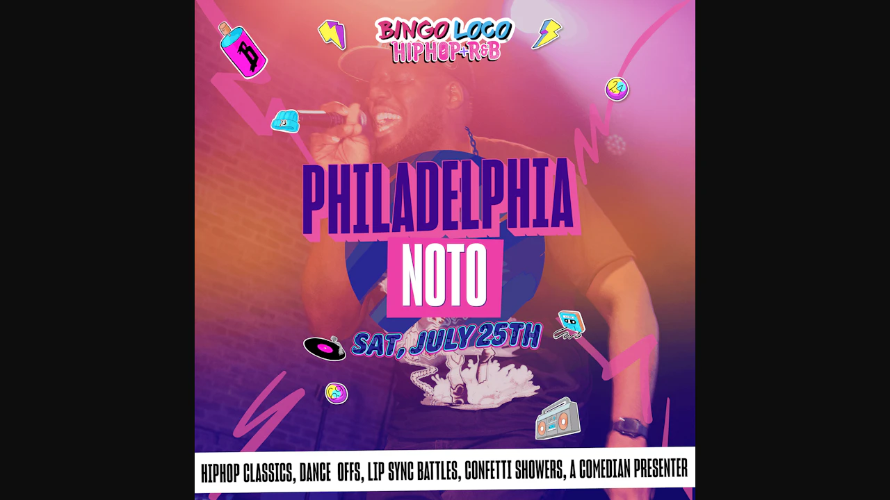 Bingo Loco: Hip Hop + R&B