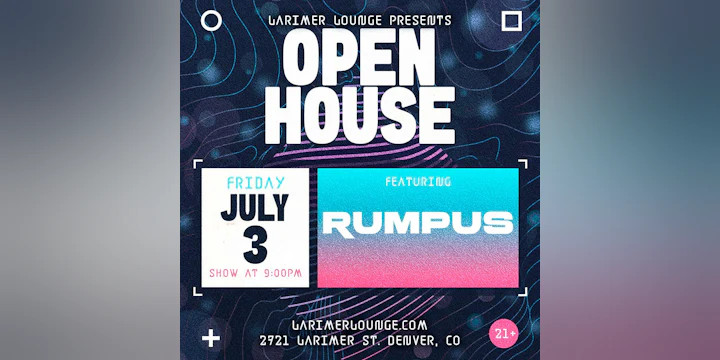 Open House Feat. Rumpus