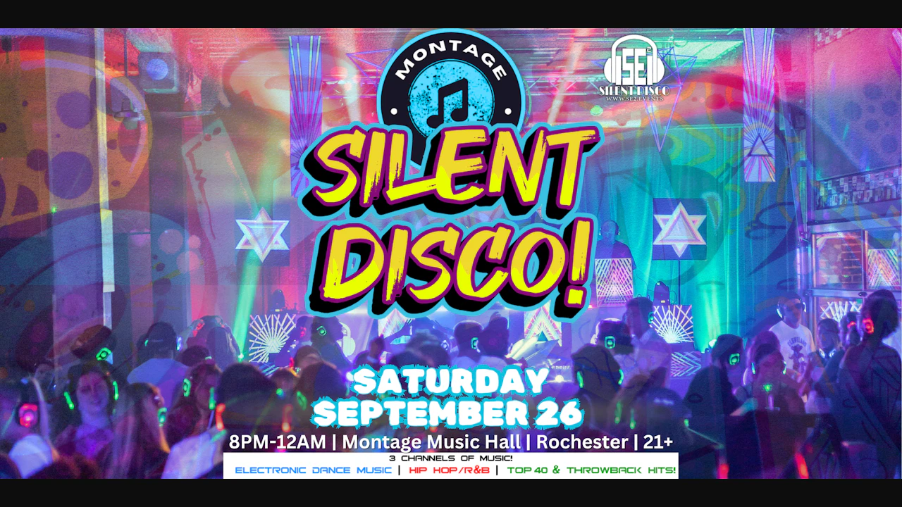 Silent Disco at Montage Music Hall (Rochester)