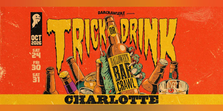 Trick or Drink: Charlotte Halloween Bar Crawl (3 Days)