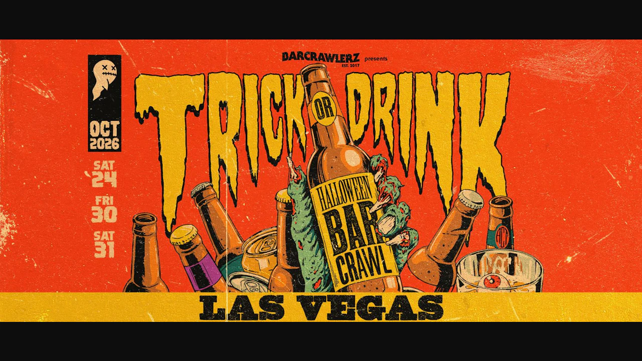 Trick or Drink: Las Vegas Halloween Bar Crawl (3 Days)