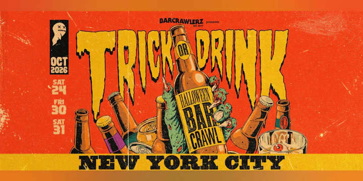 Trick or Drink: New York City Halloween Bar Crawl (3 Days)