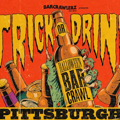 Trick Or Drink: Pittsburgh Halloween Bar Crawl (3 Days)