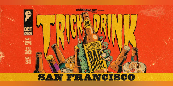 Trick or Drink: San Francisco Halloween Bar Crawl (3 Days)