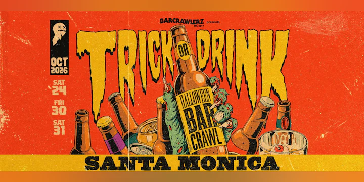 Trick or Drink: Santa Monica Halloween Bar Crawl (3 Days)