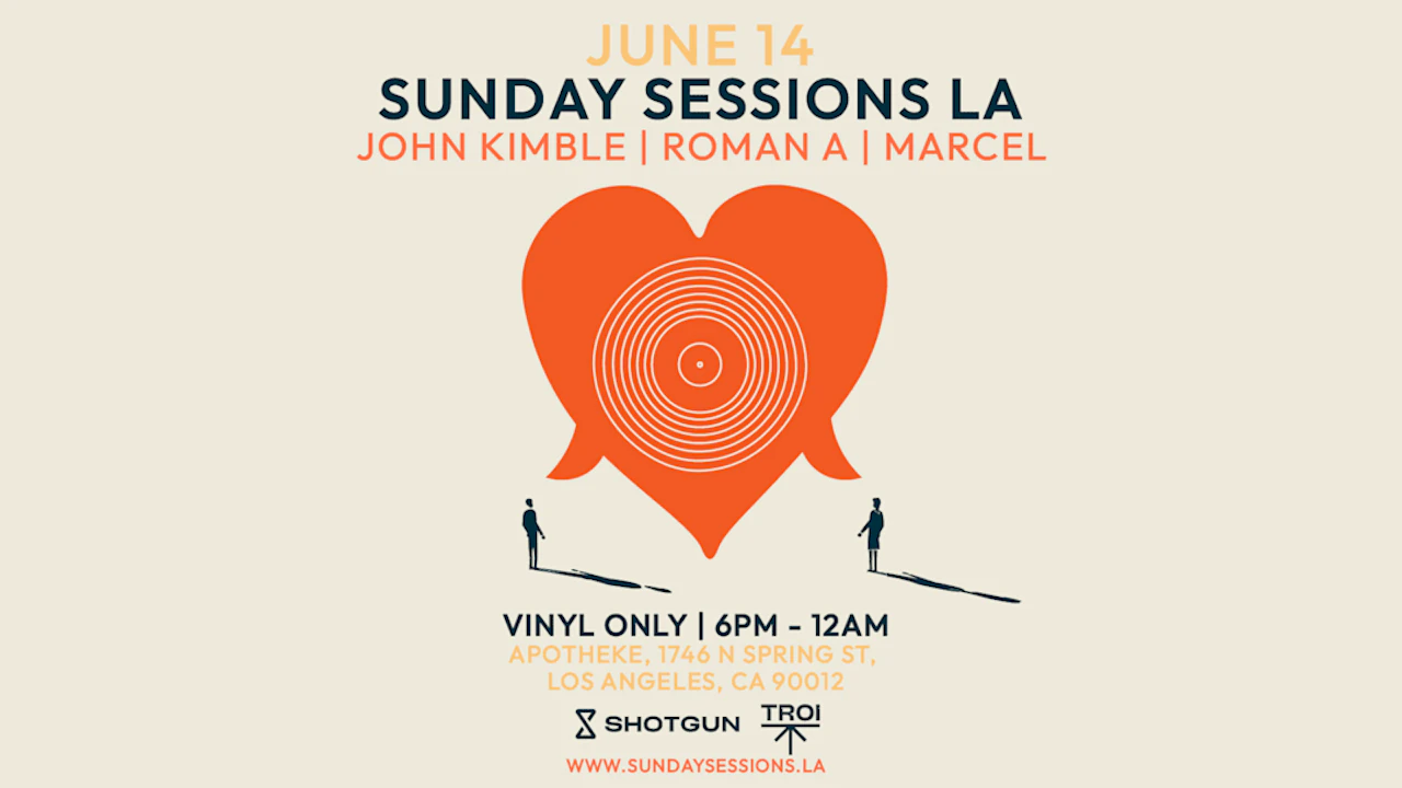 Sunday Sessions LA (Vinyl Only) Open air