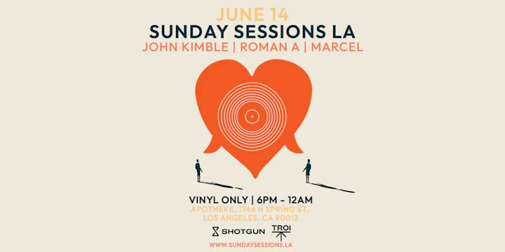 Sunday Sessions LA (Vinyl Only) Open air