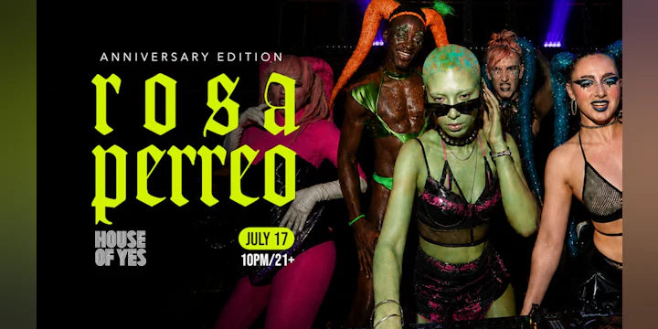 Rosa Perreo: Anniversary · Main Room Takeover