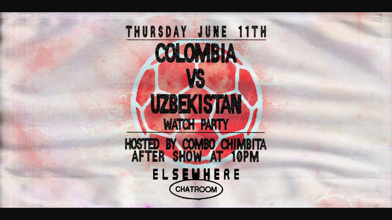Colombia vs Uzbekistan Watch Party Hosted by Combo Chimbita After Show