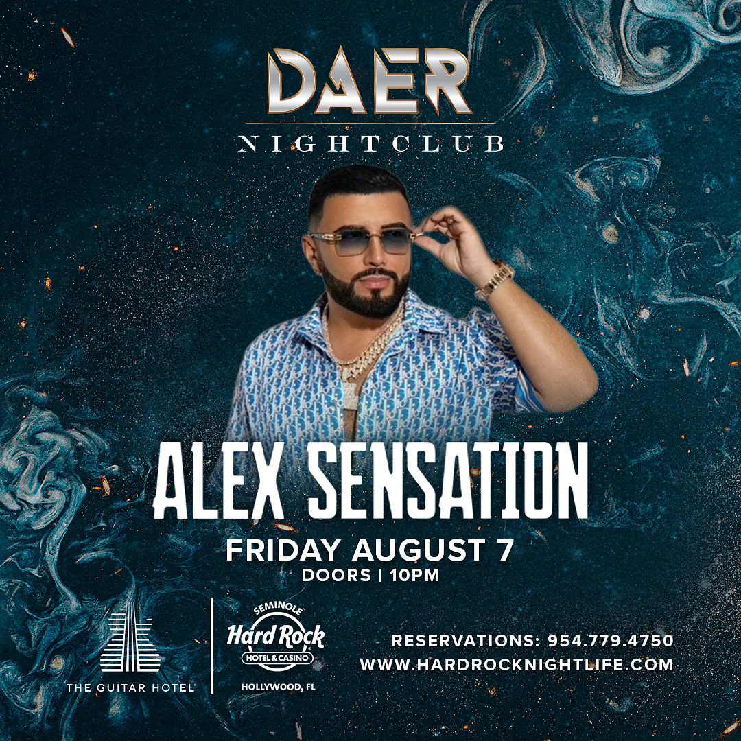 Alex Sensation | DAER Nightclub