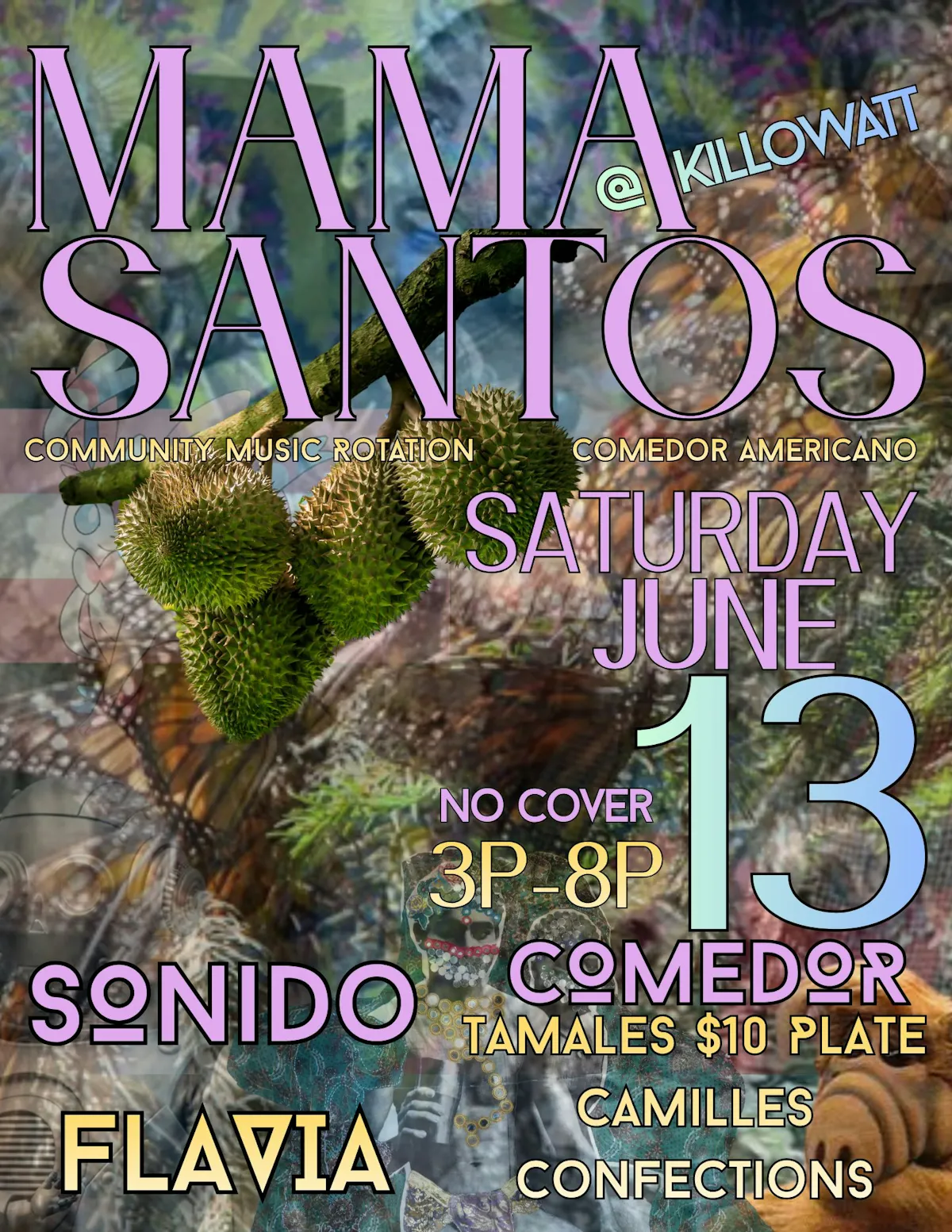 Mama Santos: Local DJs & Food
