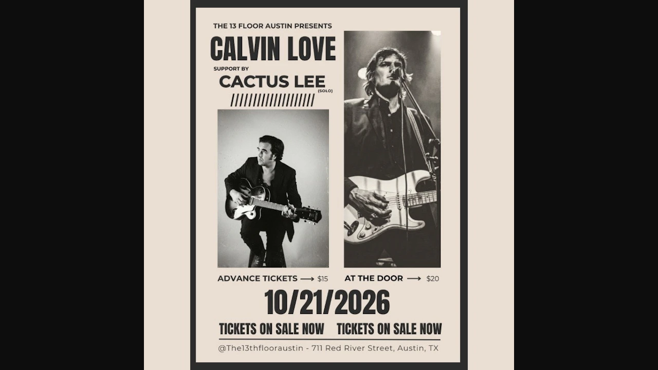 Calvin Love w/ Cactus Lee