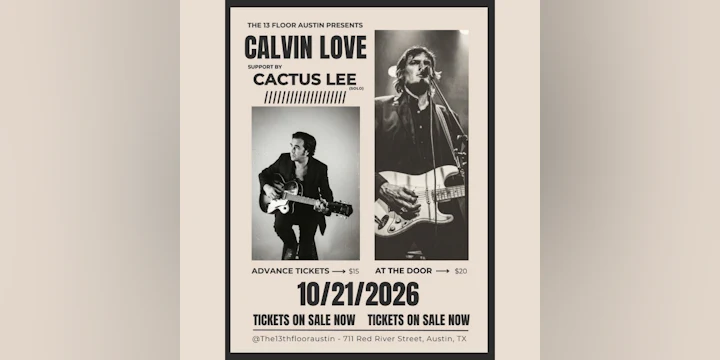 Calvin Love w/ Cactus Lee