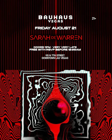 Bauhaus Vegas Afterhours