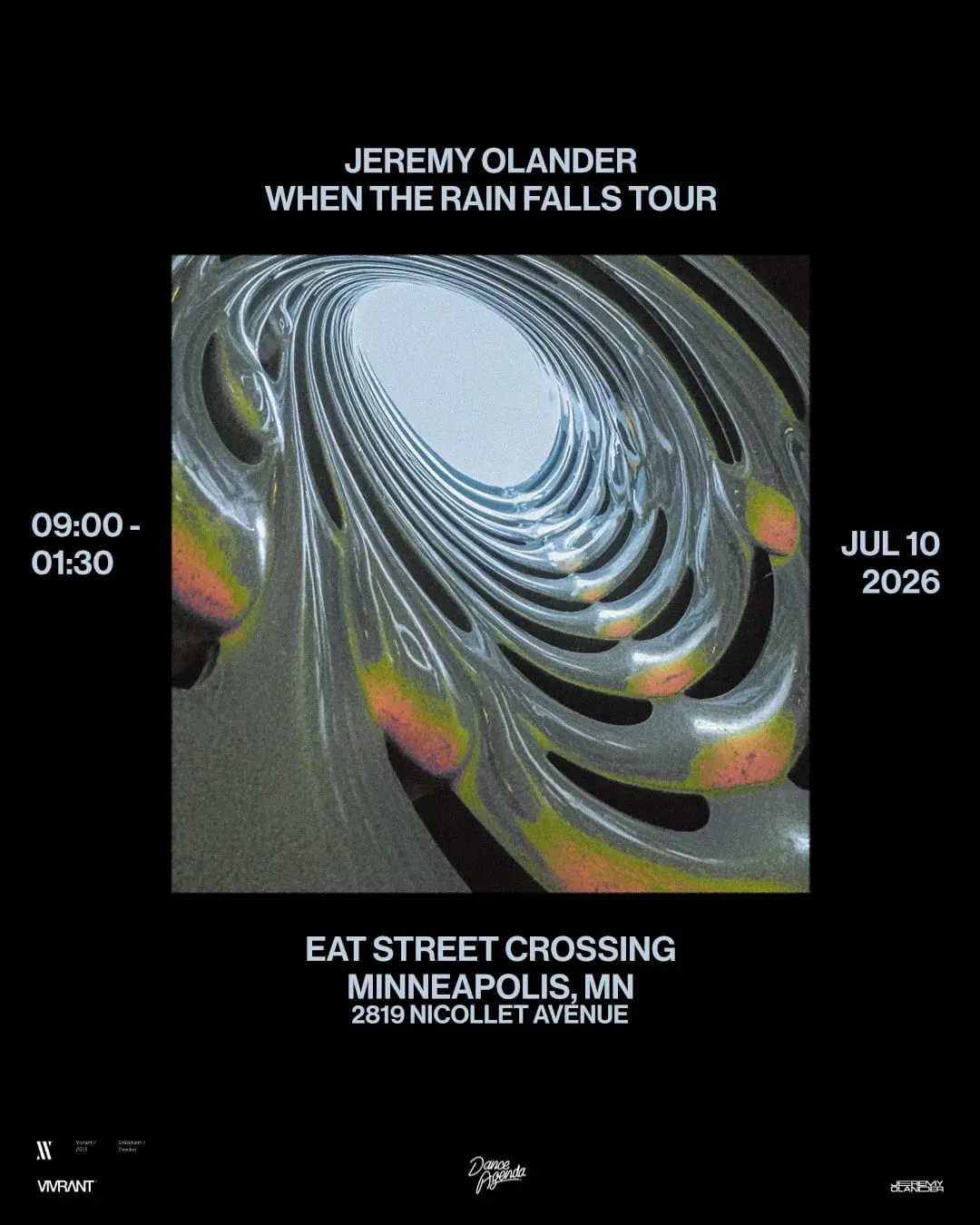 Jeremy Olander: When The Rain Falls Tour Minneapolis