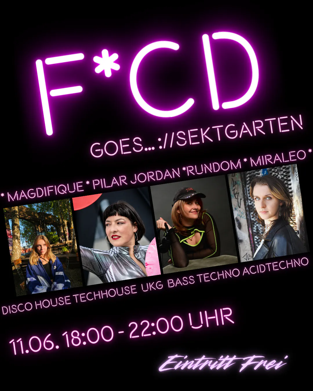 ://sektgarten x FLINTA* CLUB DECK [free entry & open air]