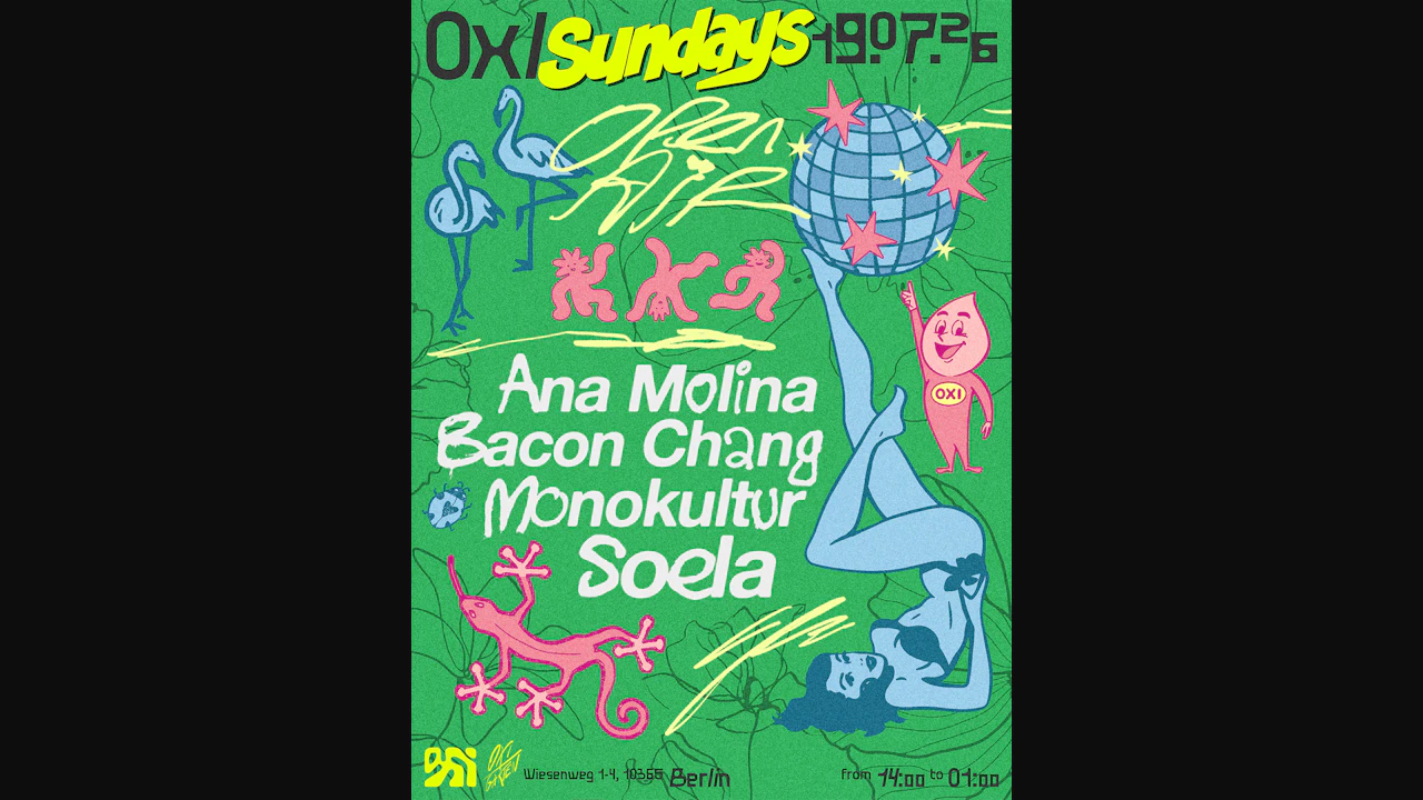 Oxi Sundays (Open Air + Indoor)
