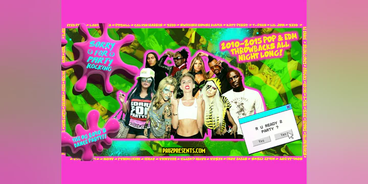 Sorry for Party Rocking (2010-2015 Pop & Edm All Night Long!)