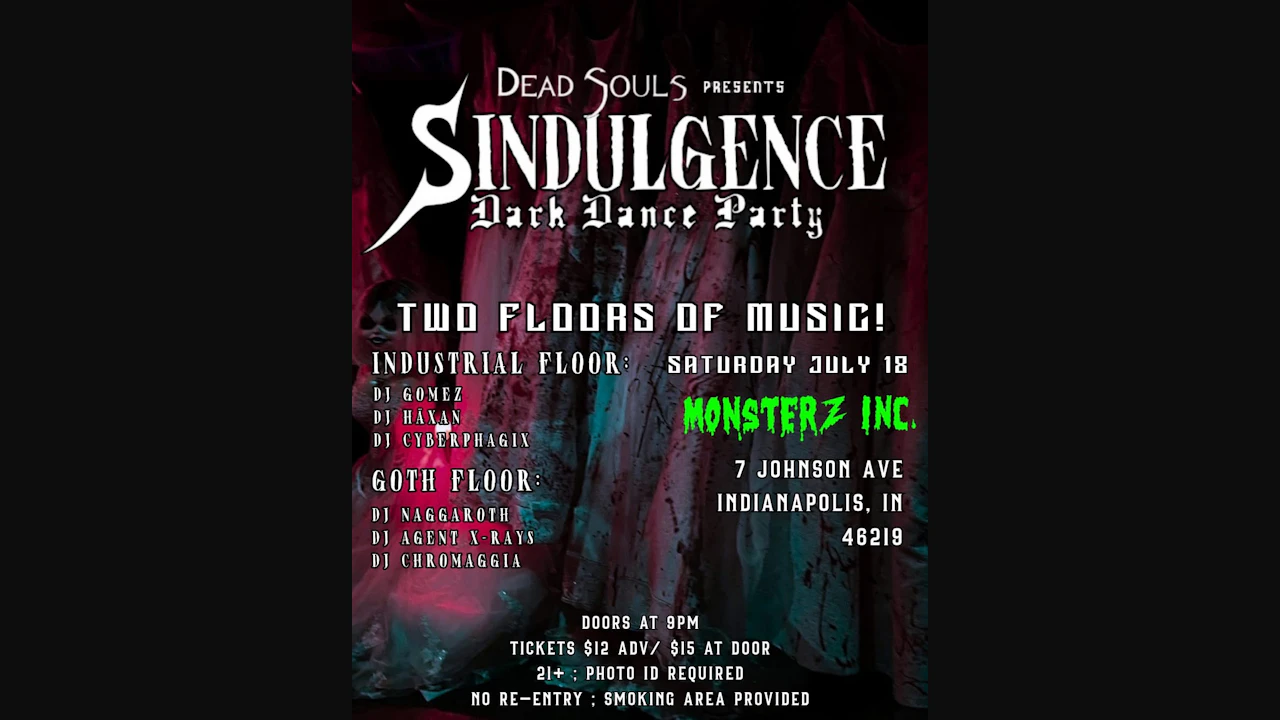 Sindulgence Halloween in July