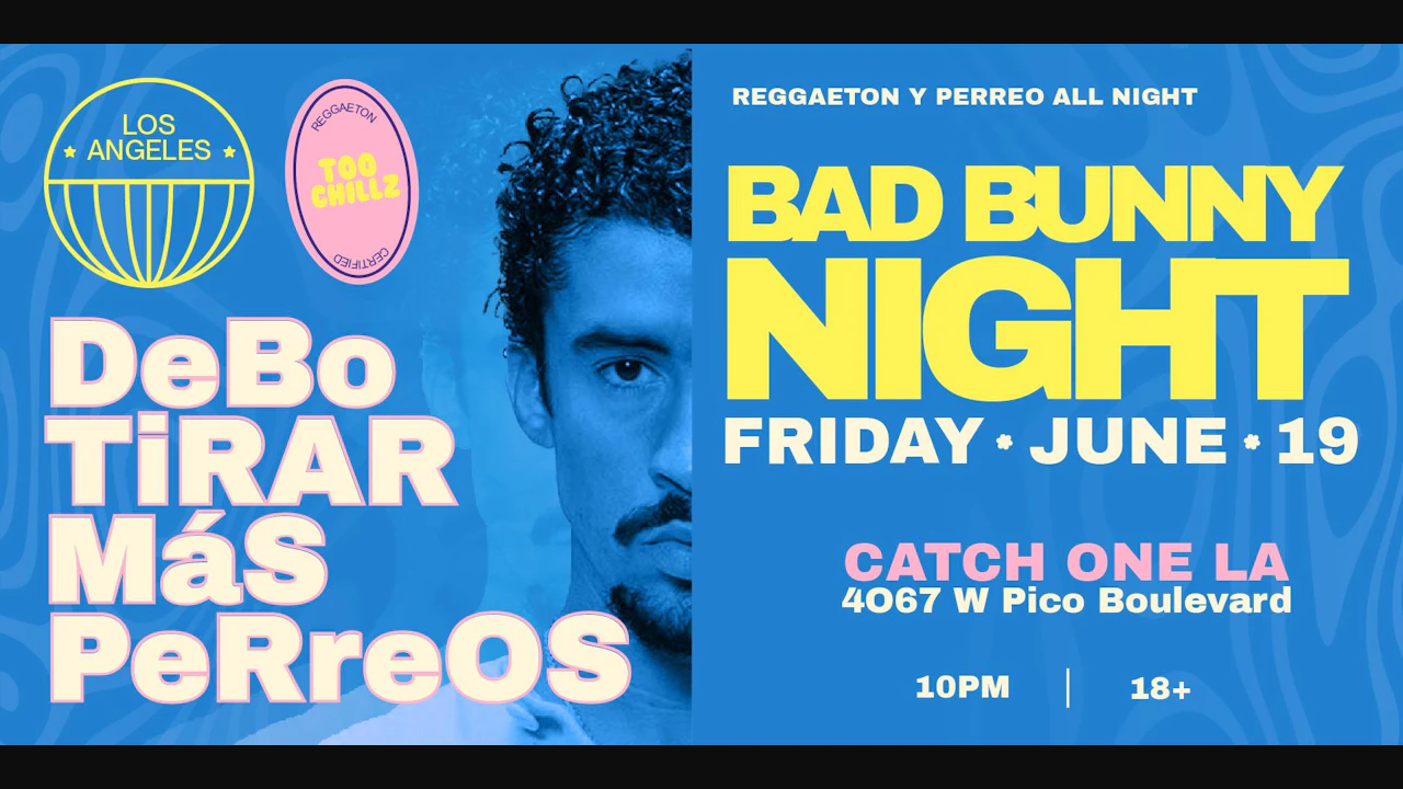 Reggaeton & Hip-hop Party @ Catch One Los Angeles