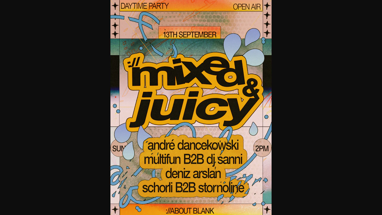 ://mixed & juicy - open air