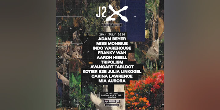 Junction 2: Adam Beyer, Miss Monique, Indo Warehouse