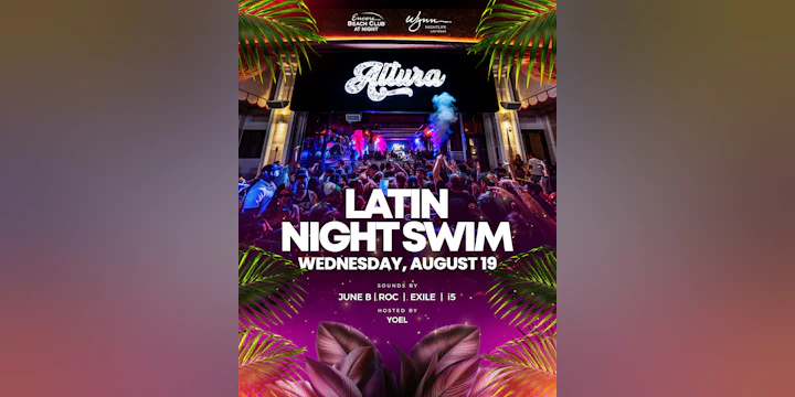 Altura Presents Latin Night Swim