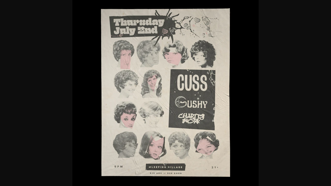 Cuss w/ Gushy, Charity Work